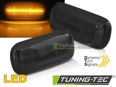 Semnalizari aripa LED DINAMIC fumuriu Audi A4 B6 B7 A3 8P A6 C6 NOU foto