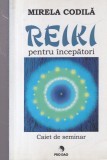 Mirela Codila - Reiki pentru incepatori volum 1 Caiet seminar brosat