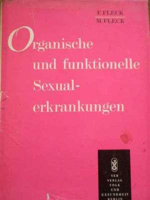 Organische Und Funktionelle Sexual-erkrankungen - F. Fleck M. Fleck ,289829 foto