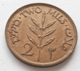 395. Moneda Palestina 2 mils 1942, Asia