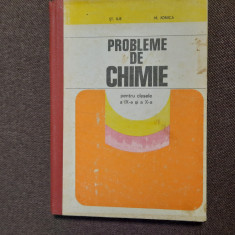 Probleme De Chimie. Clasele A IX-A, A X-A - Stefan Ilie, Marin Ionica CARTONATA