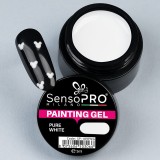 Cumpara ieftin Gel UV Pictura Unghii Pure White 5ml, SensoPRO Milano
