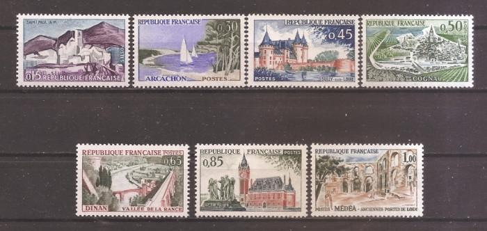Franta 1961 - Publicitate turistică, MNH