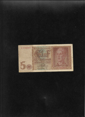 Germania 5 marci mark 1942 seria7765947 foto