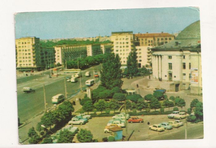 FA49-Carte Postala- UCRAINA - Kiev, Piata Victoriei, necirculata 1970