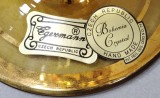 Pereche de pahare din cristal Bohemia, Egermann, Cehia, Secol XX