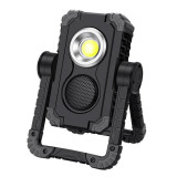 Proiector LED portabil SuperFire G11, Boxa Bluetooth, 12W, 1000lm, reincarcabil, COB, Acumulator 4400mAh, Generic