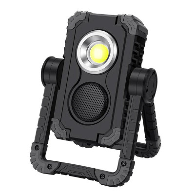 Proiector LED portabil SuperFire G11, Boxa Bluetooth, 12W, 1000lm, reincarcabil, COB, Acumulator 4400mAh foto