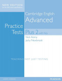 Cambridge Practice Tests Plus New Edition 2015 Advanced Students&#039; Book with Key - Paperback - Jacky Newbrook, Nick Kenny - Pearson