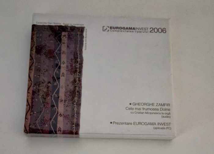 Cd Audio Gheorghe Zamfir Cele mai frumoase doine Cd sigilat