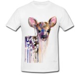 Cumpara ieftin Tricou &quot; Desen caprioara &quot;