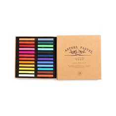 Creta colorata, 24 culori pastelate set