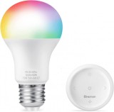 Bec inteligent cu intensitate reglabila 7W 2700K echivalent 50W HEIMAN, cu telecomanda