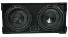 Subwoofer pasiv cu incinta, Phoenix Gold, 500 w rms, 1000 w max, difuzor 2x12&quot;, 2x2 ohm CarStore Technology