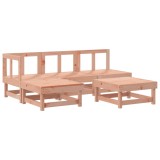 Cumpara ieftin Set mobilier relaxare de gradina, 5 piese, lemn masiv douglas