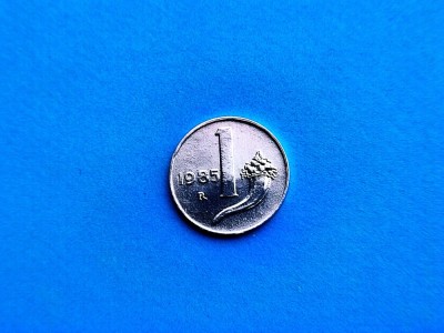 1 Lira 1985 Italia-UNC-in realitate arata bine foto