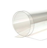 Policarbonat solid, transparent, 1250 x 1025 x 0.8 mm