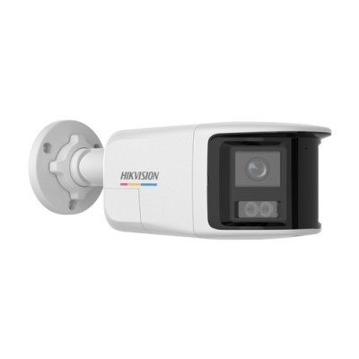 Camera IP 6MP, lentila 2.8mm 180&amp;deg;, IR 30m, WL 30m ColorVu, Audio+Stroboscop - HIKVISION DS-2CD1T67G2HP-LIUF-SL-2.8mm foto