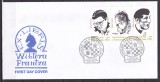 Karghistan 2000 SAH FDC 3 plicuri, Nestampilat