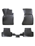 Set covorase auto din cauciuc tip tavita pentru Audi Q5 (8A) II 2017-