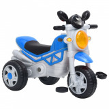VidaXL Tricicletă pentru copii, albastru