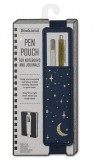 Suport pentru pix - Bookaroo Pen Pouch - Moon &amp; Stars | If (That Company Called)