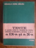 Teste de algebra, geometrie, trigonometrie... - Mihaela Sacuiu / R7P2F