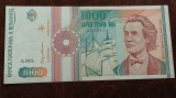 Romania -1000 lei 1991-stare f buna