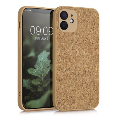 Husa pentru Apple iPhone 12 / iPhone 12 Pro, Pluta, Maro, 56309.24, kwmobile foto