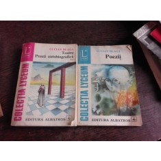 POEZII SI TEATRU. PROZA AUTOBIOGRAFICA - LUCIAN BLAGA VOL.I + Ii