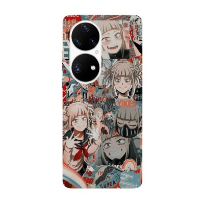 Husa compatibila cu Huawei Nova Y70 model My hero academia Himiko Toga, Silicon, TPU, Viceversa foto