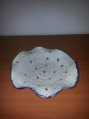 Farfurie bol platou ceramica handmade semnat foto