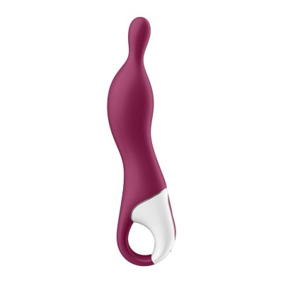 Vibrator mic Satisfyer A-Mazing 1 berry (3.21cm) 12 programe de vibratii intense foto