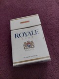 Pachet Tigari Gol Royale Club King Size, Reclama Veche, Colectie, Carton