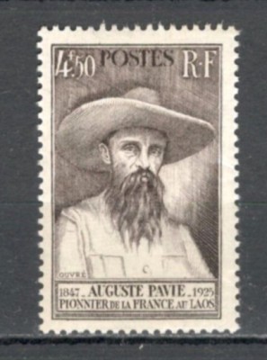 Franta.1947 100 ani nastere A.Pavie-explorator SF.115 foto