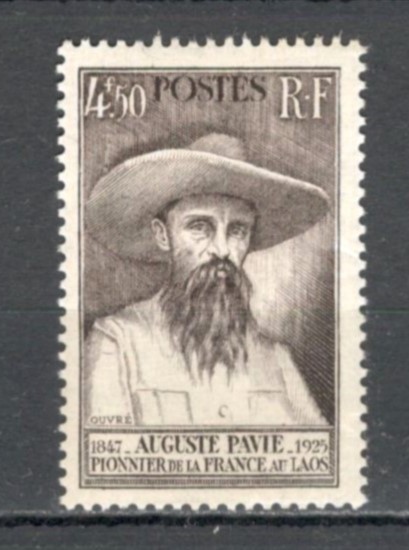 Franta.1947 100 ani nastere A.Pavie-explorator SF.115