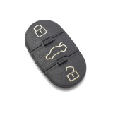 Audi - tastatura pentru&nbsp;cheie tip briceag,&nbsp;cu 3 butoane - CARGUARD (1buc.)