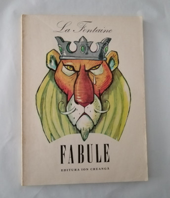 Fabule, La Fontaine, ed. Ion Creanga, 1980 foto