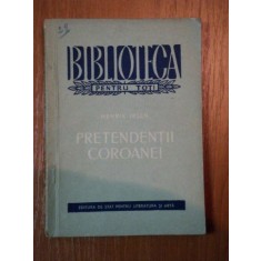 PRETENDENTII COROANEI-HENRIK IBSEN