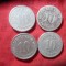 4 Monede 10pf. Germania 1873-1875 Wilhelm I , Stema scut mare , cal. f.buna