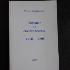 Dictionar de cuvinte recente - Maria Dumitrescu