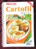 CARTOFII de la A la Z: Retete ilustrate (Burda Romania) - Carte de bucate cu retete de post, 115 pagini, spirala, stare buna