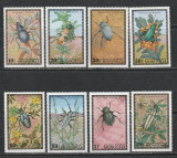 Mongolia 1972 - #159 Insecte 8v MNH, Nestampilat