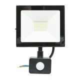 Proiector led 30W, 2700lm, 6400K, IP44 alimentare 220V-240V cu senzor de miscare Breckner Germany