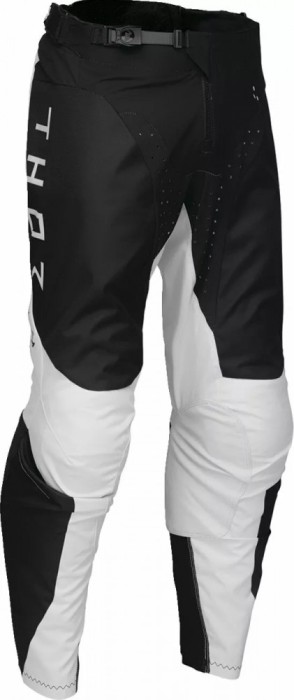 Pantaloni motocross Thor LaunchMode Storm, culoare alb/negru, marime 28 Cod Produs: MX_NEW 290111932PE