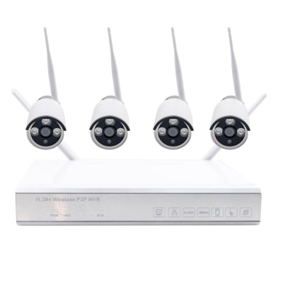 Resigilat : Kit supraveghere video PNI House WiFi430 NVR si 4 camere wireless, 1.0 foto