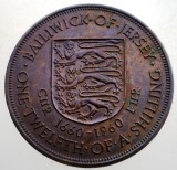 B.511 JERSEY ELIZABETH II 1/12 SHILLING 1960