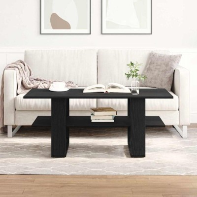 vidaXL Masă de cafea Stejar negru 102 x 55 x 42 cm Lemn compozit 862432 foto