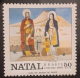 Brazilia 1970 Craciun , PICTURA ,ARTA, 1v. MNH, Nestampilat