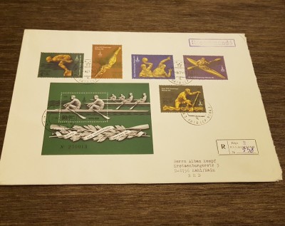 Plic filatelic olimpic URSS, Moscova 1980 - (Plic format mare) foto